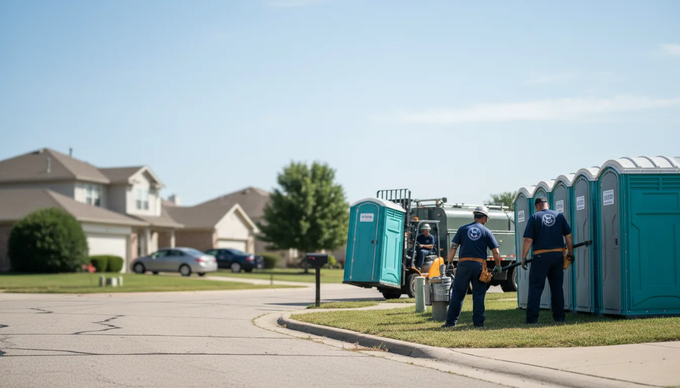 Porta Potty Rental in New Philadelphia, OH near me